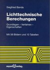 Buchcover Lichttechnische Berechnungen