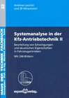 Buchcover Systemanalyse in der Kfz-Antriebstechnik, II: