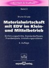 Buchcover Materialwirtschaft mit EDV im Mittel- und Kleinbetrieb