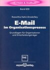 Buchcover E-Mail im Organisationsprozess