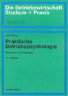 Buchcover Praktische Betriebspsychologie