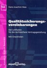 Buchcover Qualitätssicherungsvereinbarungen