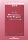 Buchcover Wissensintensives Facility Management