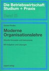 Buchcover Moderne Organisationslehre
