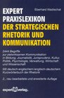 Buchcover expert-Praxislexikon der strategischen Rhetorik und Kommunikation