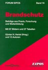 Buchcover Brandschutz, I: