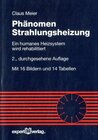 Buchcover Phänomen Strahlungsheizung