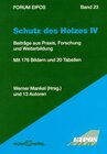 Buchcover Schutz des Holzes, IV: