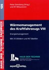 Buchcover Wärmemanagement des Kraftfahrzeugs, VIII