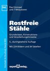 Buchcover Rostfreie Stähle