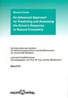 Buchcover An Advanced Approach for Predicting and Assessing the Driver's Response to Natural Crosswind