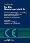 Buchcover Die EU-Maschinenrichtlinie