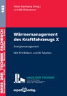 Buchcover Wärmemanagement des Kraftfahrzeugs X