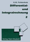 Buchcover Differentialrechnung und Integralrechnung