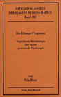 Buchcover Das Erlanger Programm