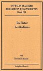 Buchcover Die Natur des Radiums