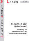 Buchcover Health Check oder Hell´s Cheque?