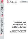 Buchcover Frankreich und Deutschland im grösseren Europa