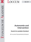 Buchcover Autonomie und Intervention