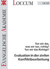 Buchcover Evaluation in der zivilen Konfliktbearbeitung