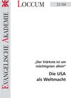 Buchcover Die USA als Weltmacht