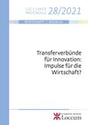 Buchcover Transferverbünde für Innovation: Impulse für die Wirtschaft?