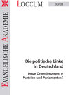 Buchcover Die politische Linke in Deutschland