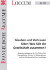 Buchcover Glauben und Vertrauen Oder: Was hält die Gesellschaft zusammen?