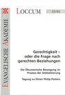 Buchcover Gerechtigkeit - oder die Frage nach gerechten Beziehungen