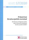 Buchcover Präventive Strukturpolitik revisited