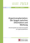 Buchcover Organtransplantation: