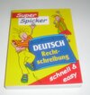 Buchcover Super Spicker - Deutsch Rechtschreibung - Schnell & Easy