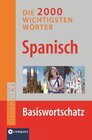 Buchcover Compact Basiswortschatz Spanisch