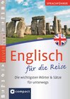 Buchcover Compact Sprachführer Englisch für die Reise