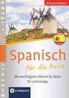 Buchcover Compact Sprachführer Spanisch für die Reise