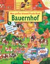 Buchcover Mein großes Wimmel-Puzzle-Buch - Bauernhof