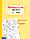 Buchcover Klassenarbeiten Deutsch 3. Klasse