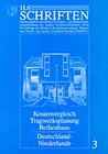 Buchcover Kostenvergleich Tragwerksplanung Reihenhaus, Deutschland - Niederlande