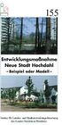 Buchcover Entwicklungsmassnahmen Neue Stadt Hochdahl