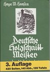 Buchcover Deutsche Holzschnitt-Meister des 20. [zwanzigsten] Jahrhunderts.