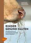 Buchcover Rinder gesund halten