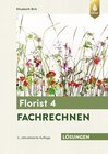 Buchcover Lösungsheft zum Florist 4 Fachrechnen