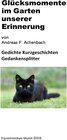 Buchcover Glücksmomente im Garten unserer Erinnerung