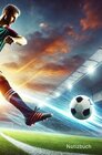 Buchcover Notizbuch Fußball