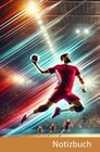 Buchcover Notizbuch Handball
