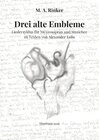 Buchcover Drei alte Embleme