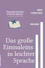 Buchcover Das große Einmaleins in leichter Sprache