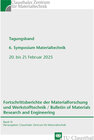 Buchcover Tagungsband 6. Symposium Materialtechnik