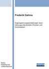 Buchcover Eigenspannungseinstellungen beim reibungsunterstützten Drücken und Drückwalzen