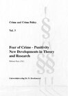 Buchcover Fear of crime - Punitivity